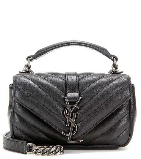 ysl quilted monogram shoulder bag|yves saint laurent monogram bag.